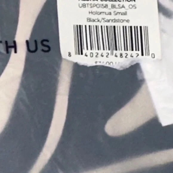 ALOHA Collection Small Pouch – Holomua – Black on Sandstone – NWT - Picture 3 of 3